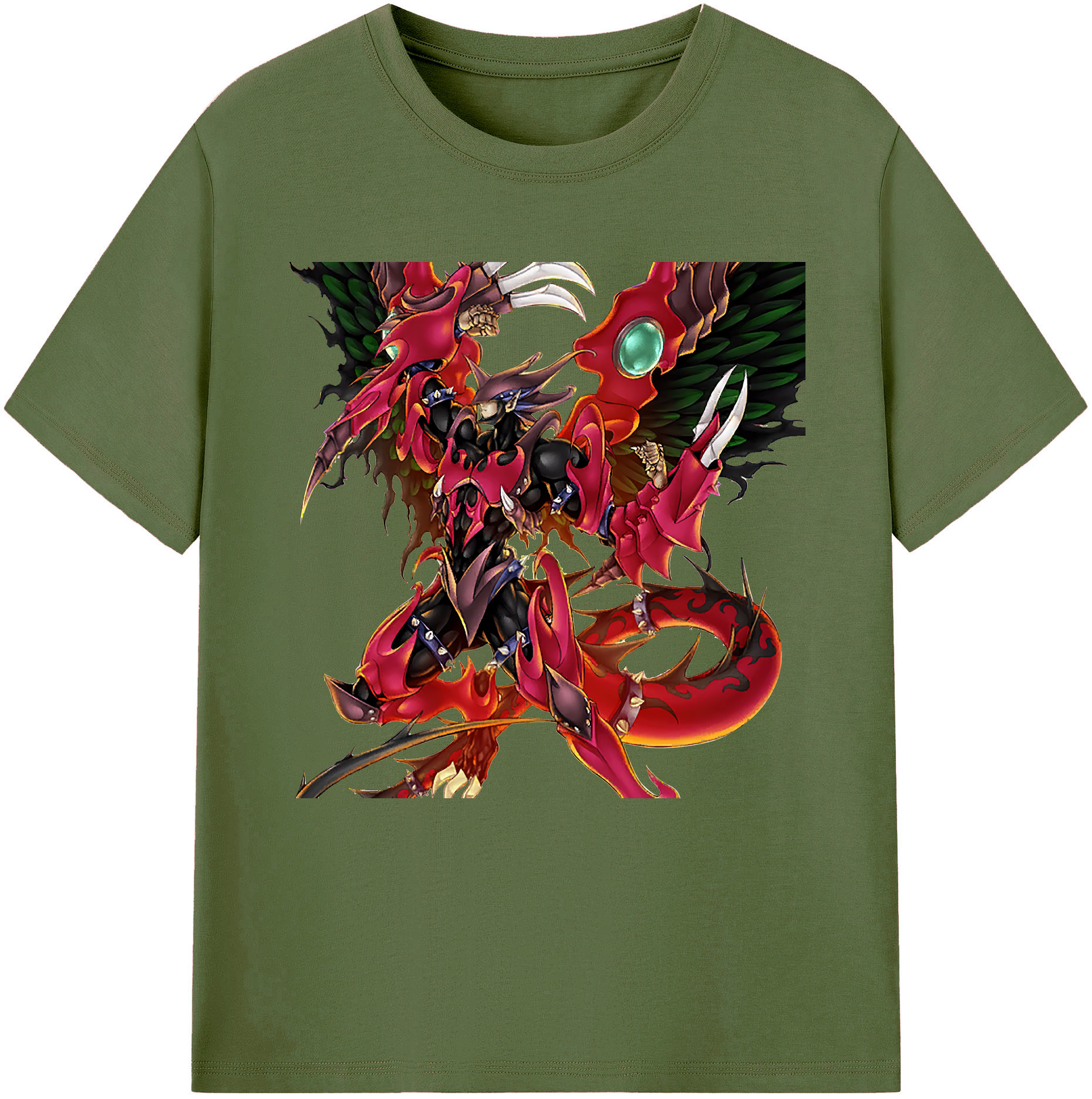 （画像用） 遊☆戯☆王 Yu-Gi-Oh! 綿100％半袖Tシャツ（フロントプリント）